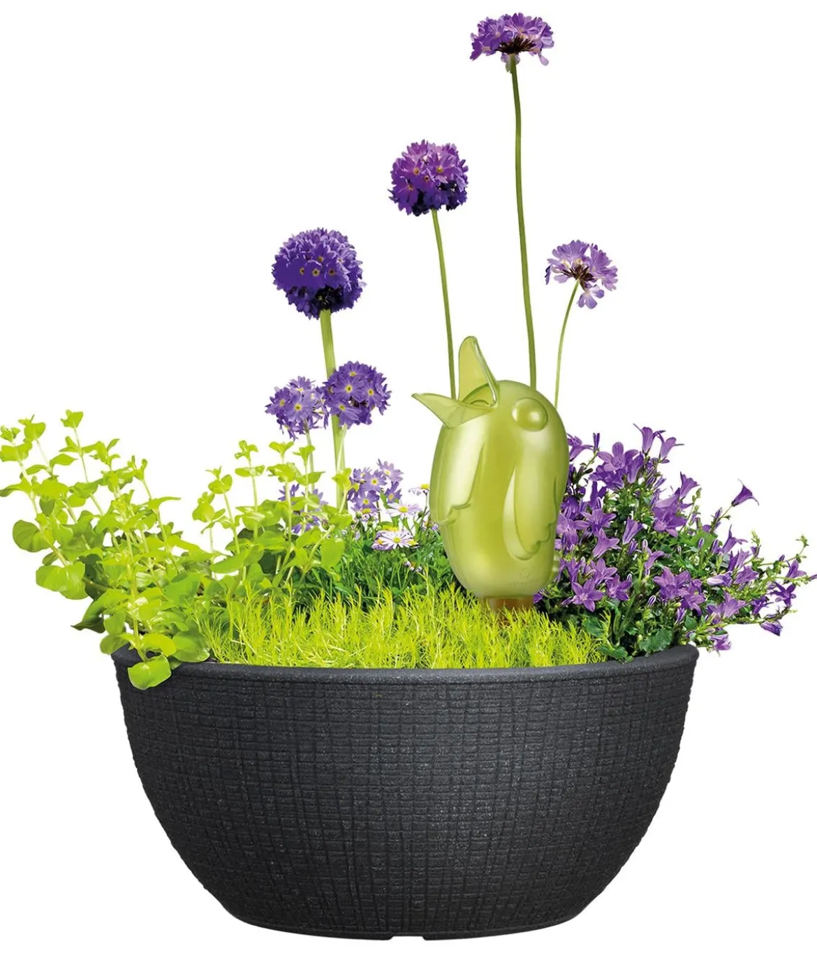Scheurich Kunststoff-Topf Barceo Bowl, rund, ca. Ø39/H18 cm