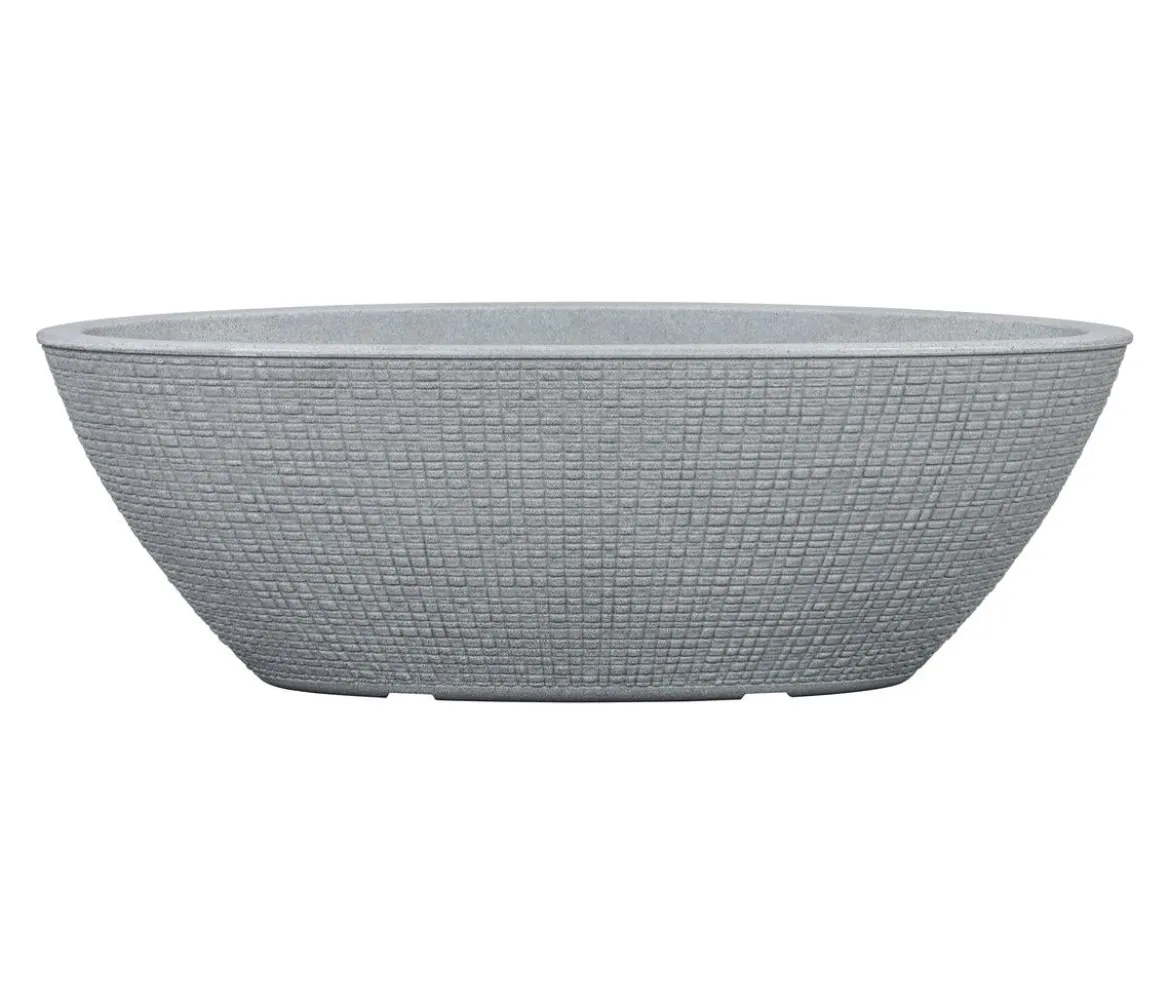 Scheurich Kunststoff-Topf Barceo Jard, oval, ca. Ø58,6/H19,5 cm