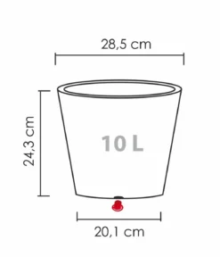 Scheurich Kunststoff-Topf C-Cone, rund