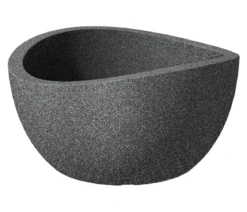 Scheurich Kunststoff-Topf Wave Globe, rund, ca. Ø39,3/H21 cm