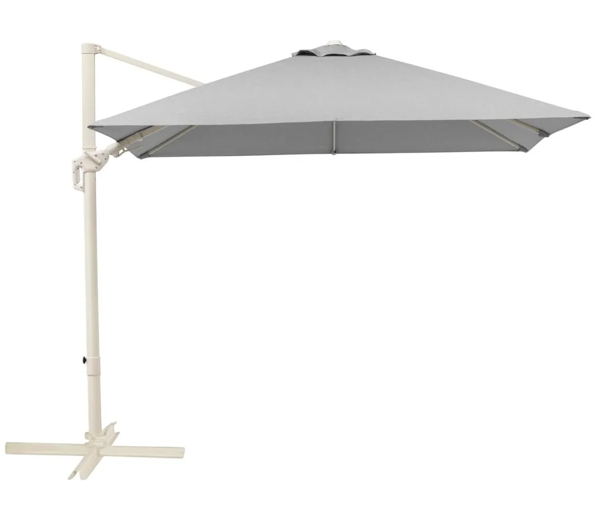 Schneider Ampelschirm Rhodos Twist Comfy, quadratisch, ca. B300/T300 cm
