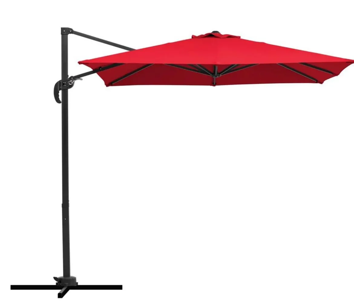 Schneider Ampelschirm Rhodos Junior, quadratisch, ca. B230/T230 cm