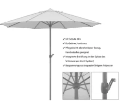 Schneider Sonnenschirm Adria, rund, ca. Ø350 cm