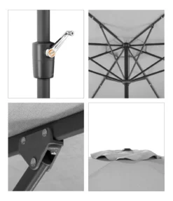 Schneider Sonnenschirm Korsika, quadratisch, ca. B270/T270 cm