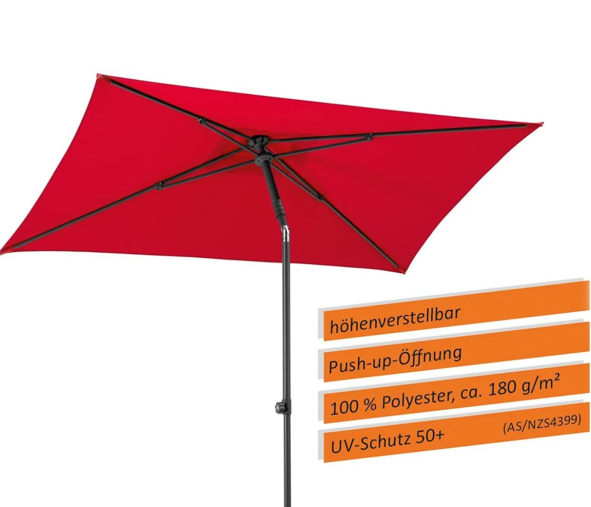 Schneider Sonnenschirm Sevilla, rechteckig, ca. B240/T140 cm