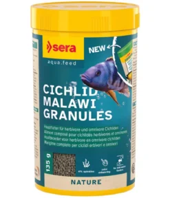 sera Fischfutter Cichlid Malawi Granules, 250 ml