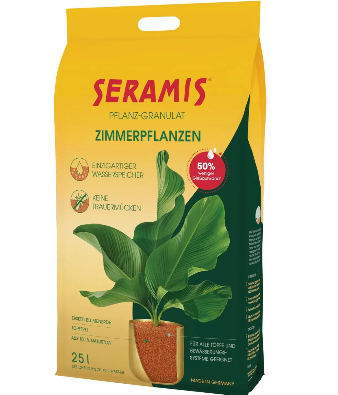 Seramis Pflanz-Granulat für Zimmerpflanzen
