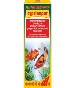 sera pond Cyprinopur Arzneimittel für Zierfische im Gartenteich
