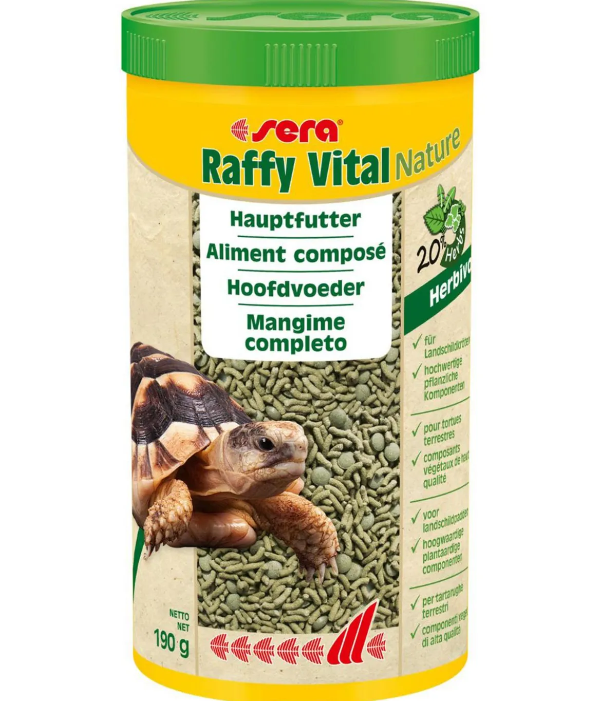 sera Reptilienfutter Raffy Vital Nature