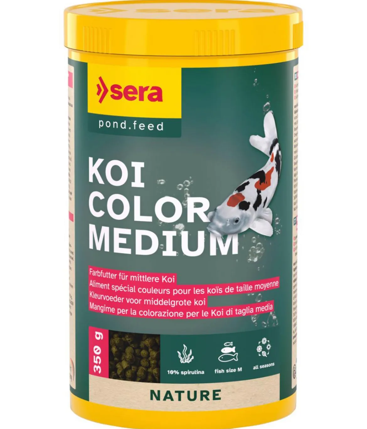sera Teichfischfutter Koi Color Medium, 1 l