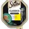 Sheba® Nassfutter für Katzen Classics in Pastete, 22 x 85 g