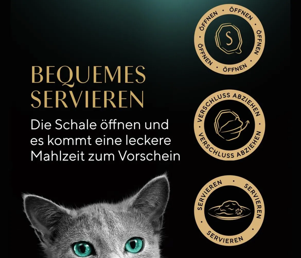 Sheba® Nassfutter für Katzen Classics in Pastete, 22 x 85 g