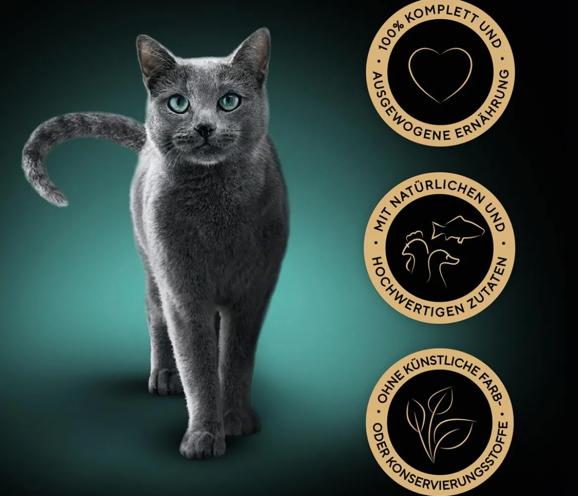 Sheba® Nassfutter für Katzen Sauce Collection Multipack Adult, Feine Vielfalt, 32 x 95 g