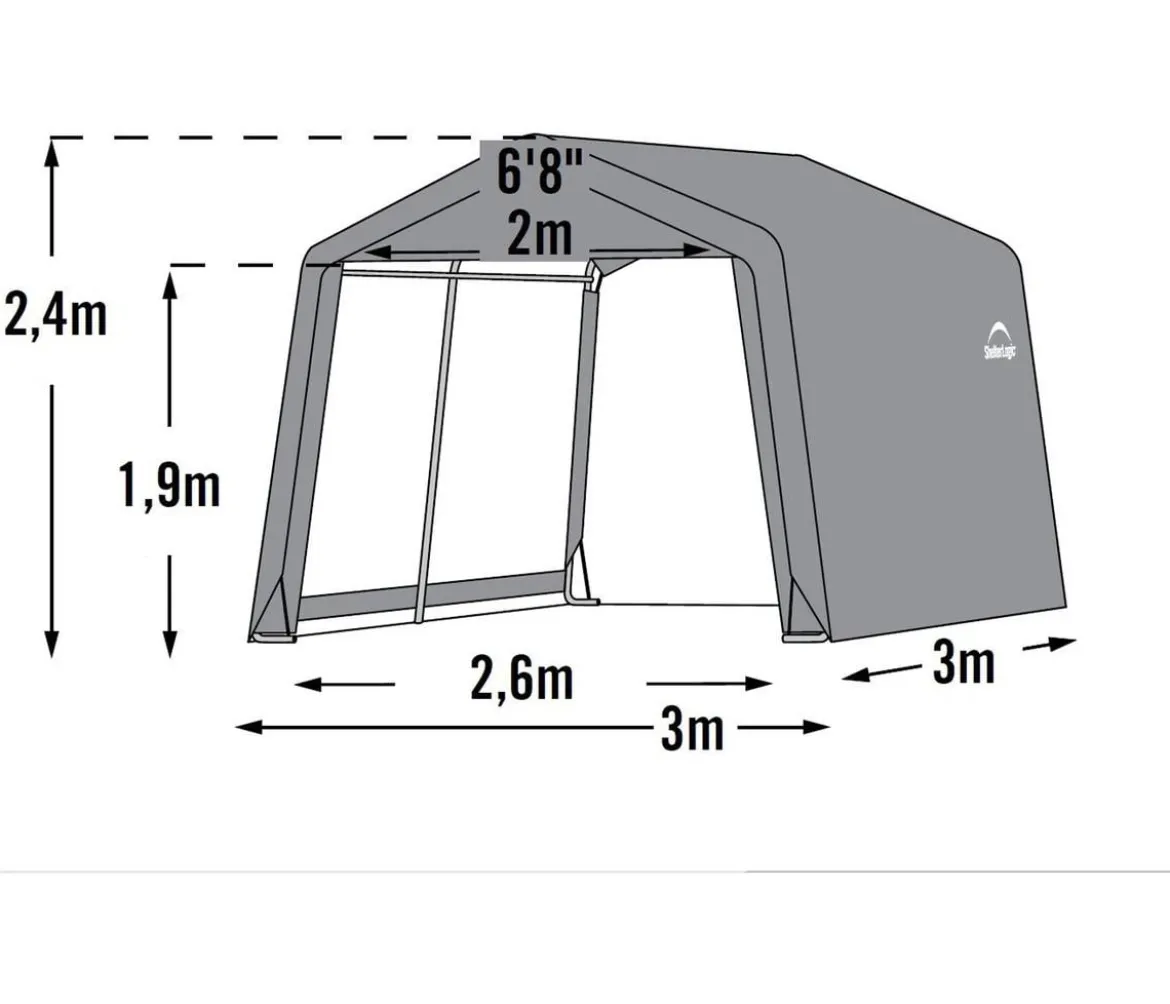 Shelter Logic Foliengerätehaus