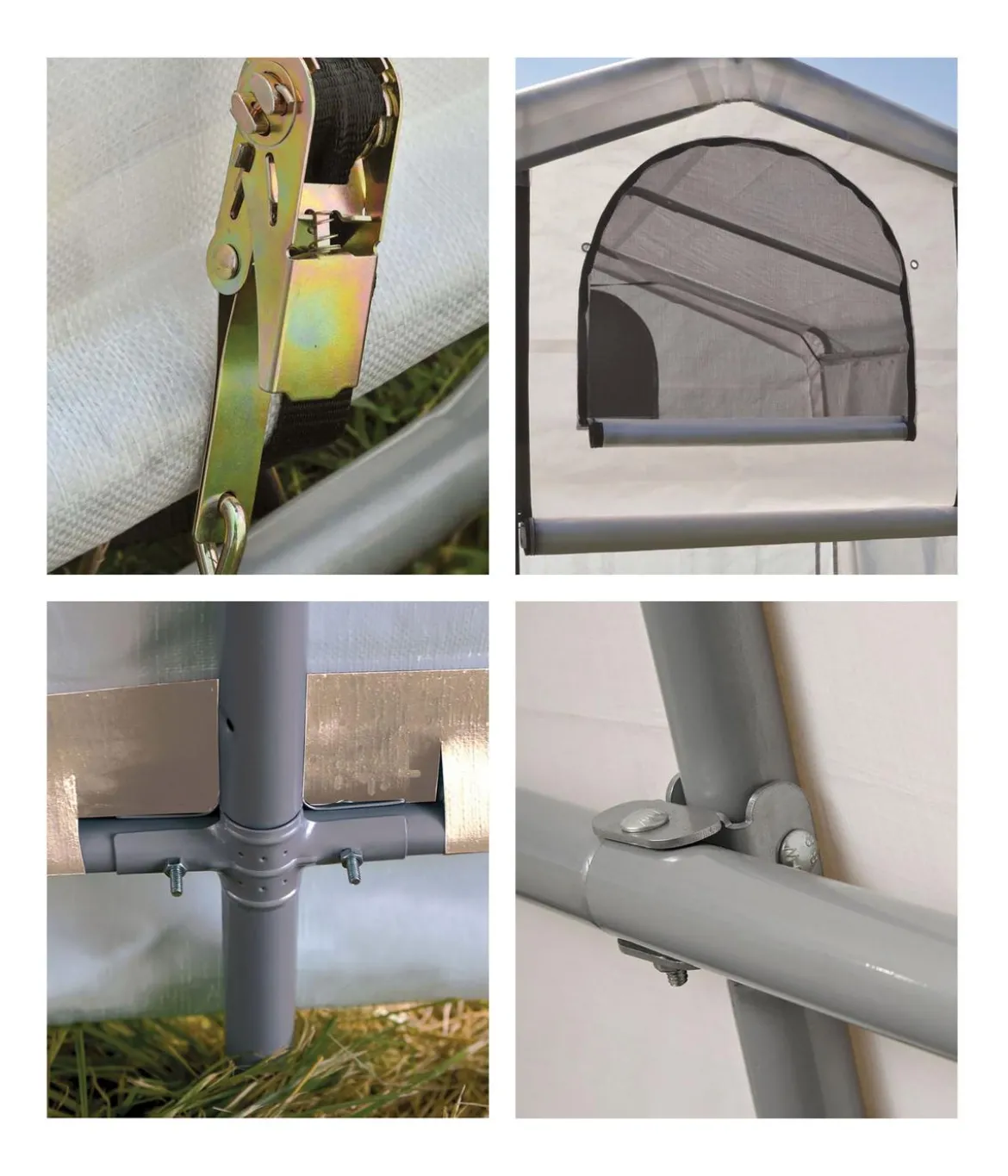 Shelter Logic Gewächshaus, ca. B180/H200/T240 cm