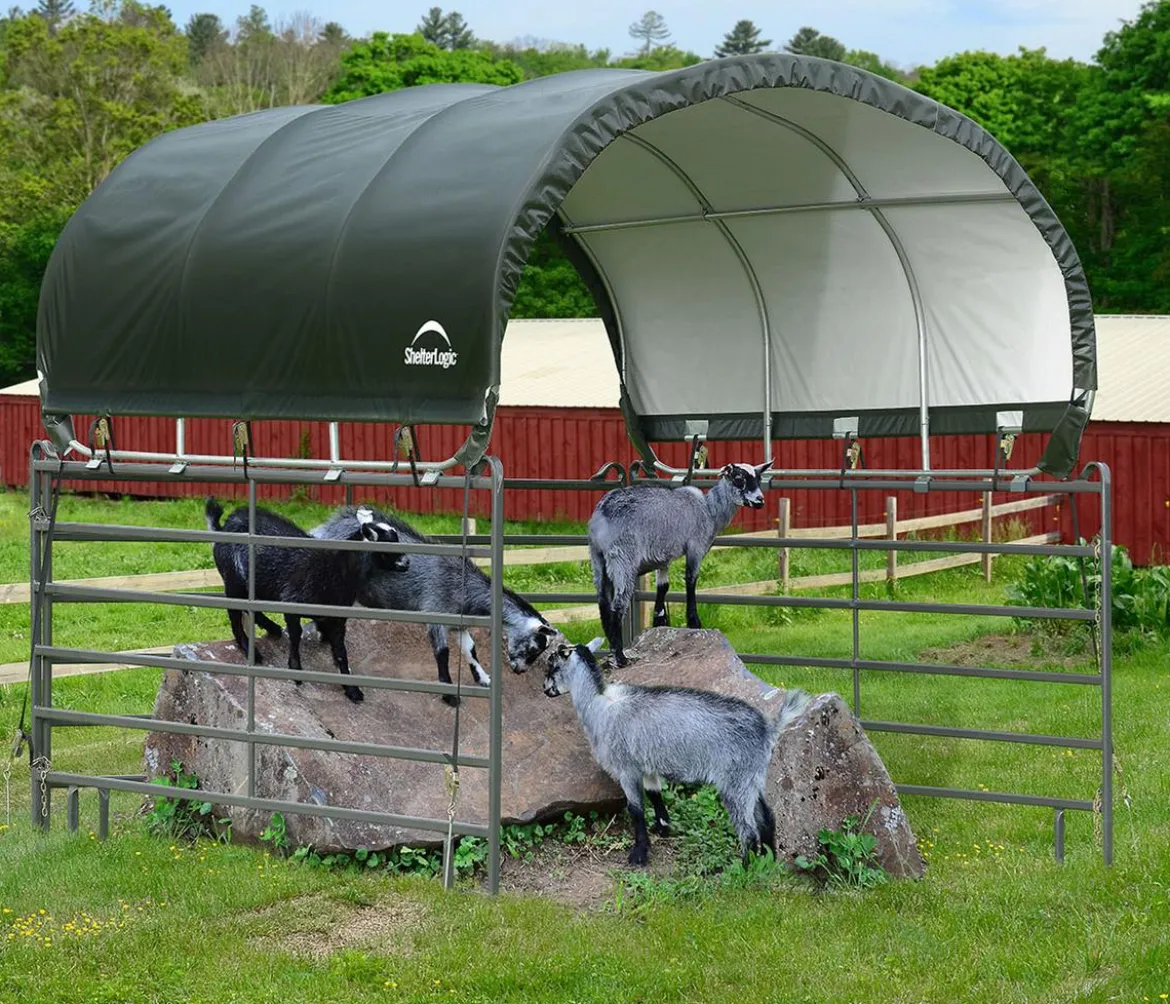Shelter Logic Pferdestallüberdachung, ca. B370/H160/T370 cm