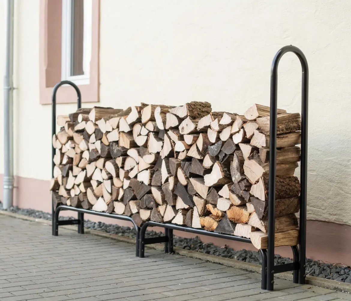 ShelterLogic Stahl-Kaminholzregal