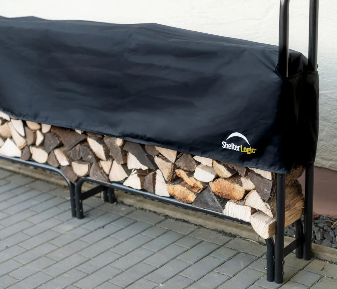 ShelterLogic Stahl-Kaminholzregal