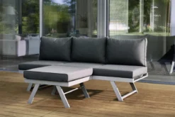 Sieger Auckland Loungetisch/-hocker, ca. B72/H47/T72 cm