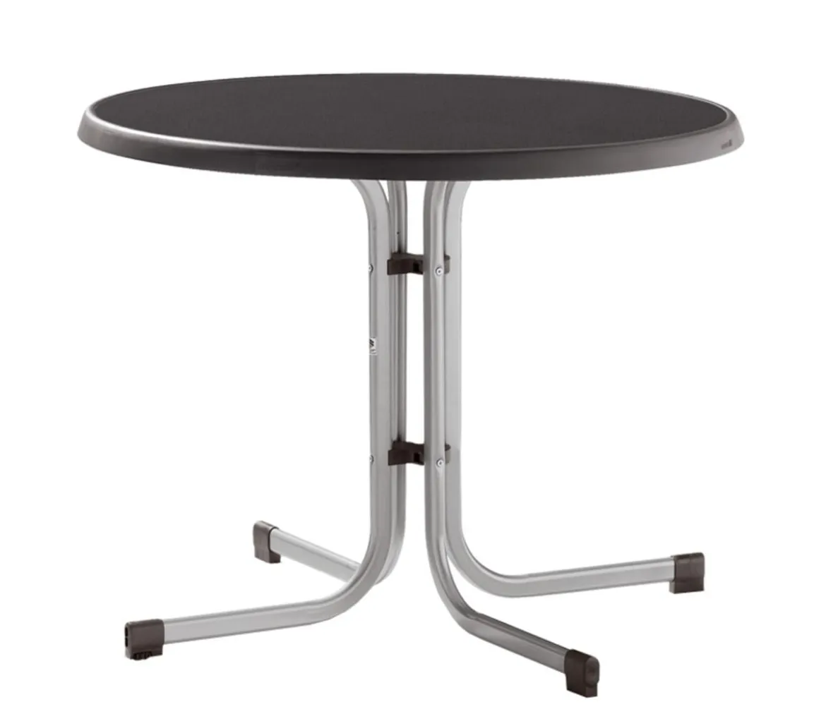 Sieger Klapptisch Boulevard Mecalit-Pro, Ø86/H72 cm