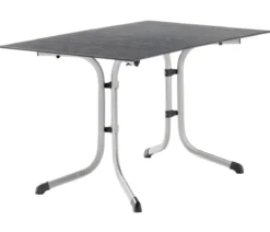 Sieger Klapptisch Boulevard mit Polytec®-Platte, ca. B120/H73/T80 cm