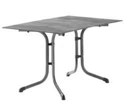 Sieger Klapptisch Boulevard mit Polytec®-Platte, ca. B120/H73/T80 cm