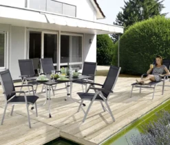 Sieger Klapptisch Boulevard mit vivodur®-Platte, ca. B140/H73/T90 cm