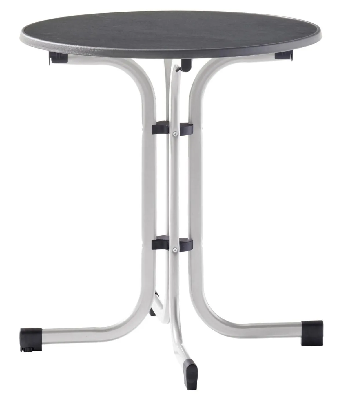 Sieger Klapptisch Boulevard mit mecalit®-PRO-Platte, ca. Ø70/H72 cm