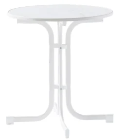 Sieger Klapptisch Boulevard mit mecalit®-PRO-Platte, ca. Ø70/H72 cm