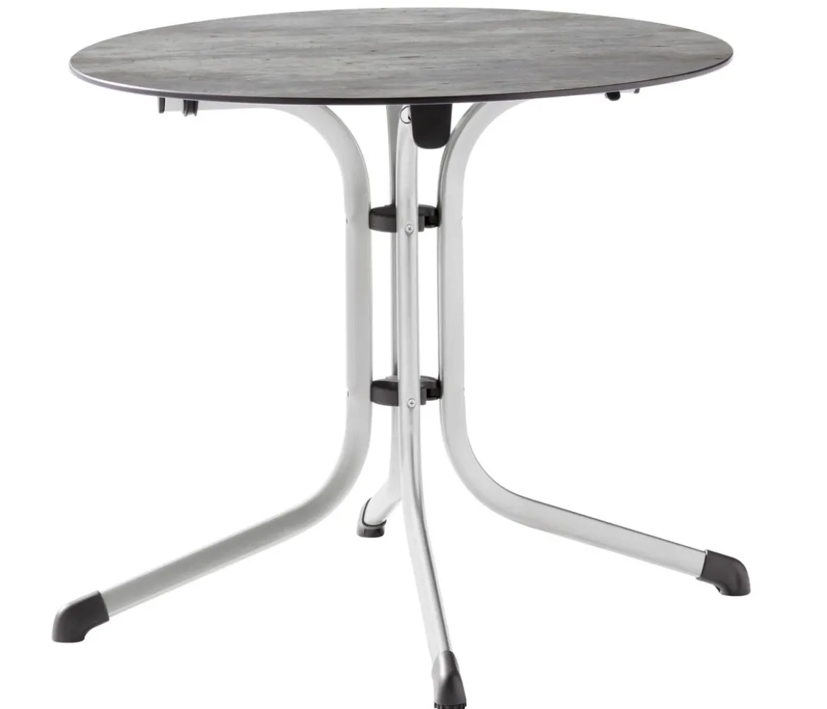 Sieger Klapptisch Boulevard mit Polytec®-Platte, ca. Ø85/H73 cm