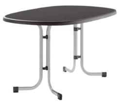 Sieger Klapptisch Boulevard mit mecalit®-PRO-Platte, rechteckig