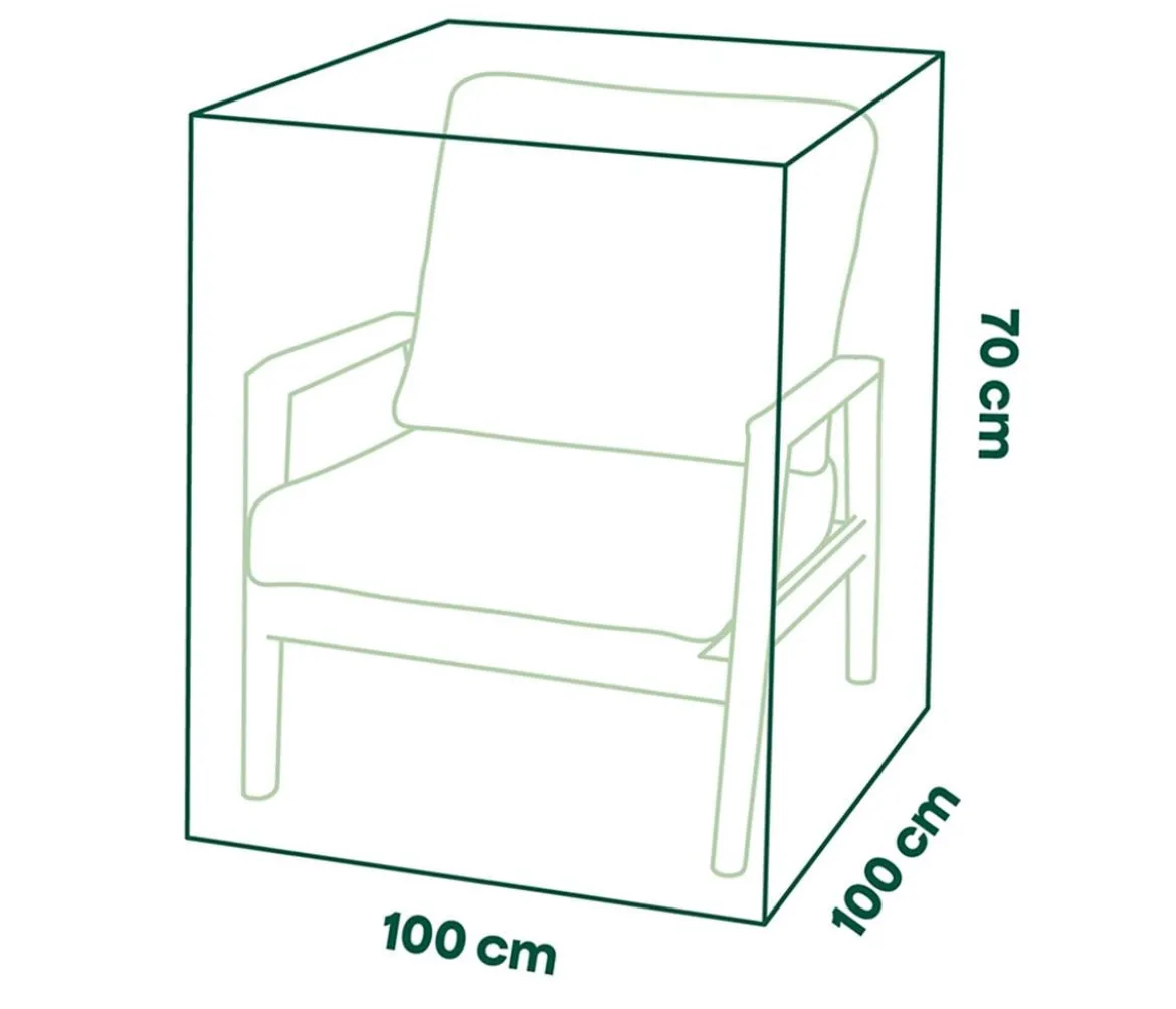 Siena Garden Abdeckhaube für Loungesessel, ca. B100/H100/T70 cm