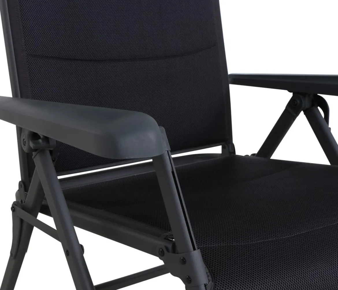 Siena Garden Camping Relaxstuhl XL Premium, ca. B74,5/H122/T91 cm