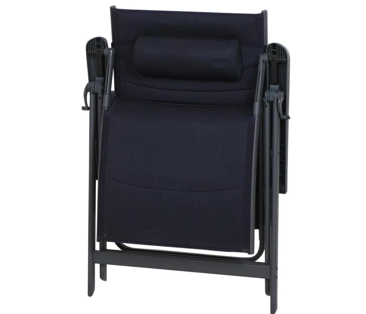 Siena Garden Camping Relaxstuhl XL Premium, ca. B74,5/H122/T91 cm