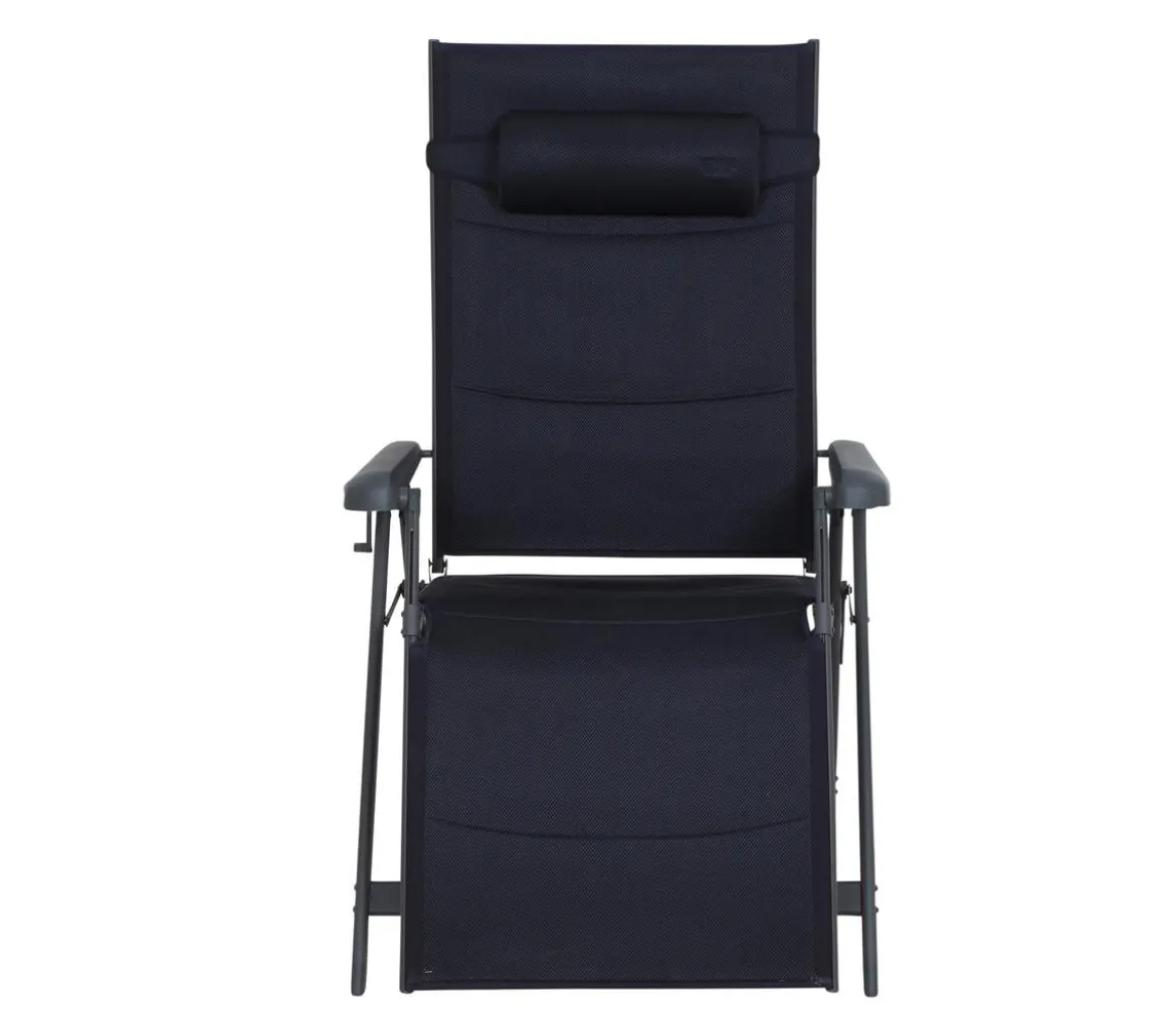 Siena Garden Camping Relaxstuhl XL Premium, ca. B74,5/H122/T91 cm