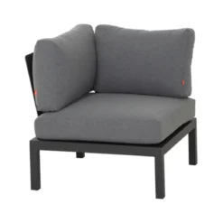 Siena Garden Eckteil Alvida, grau, ca. B74/H75/T74 cm