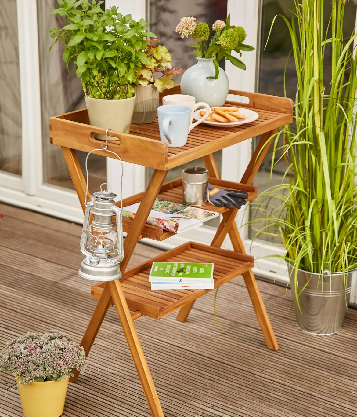Siena Garden Grilltablett Caruna, ca. B45/H91/T70 cm