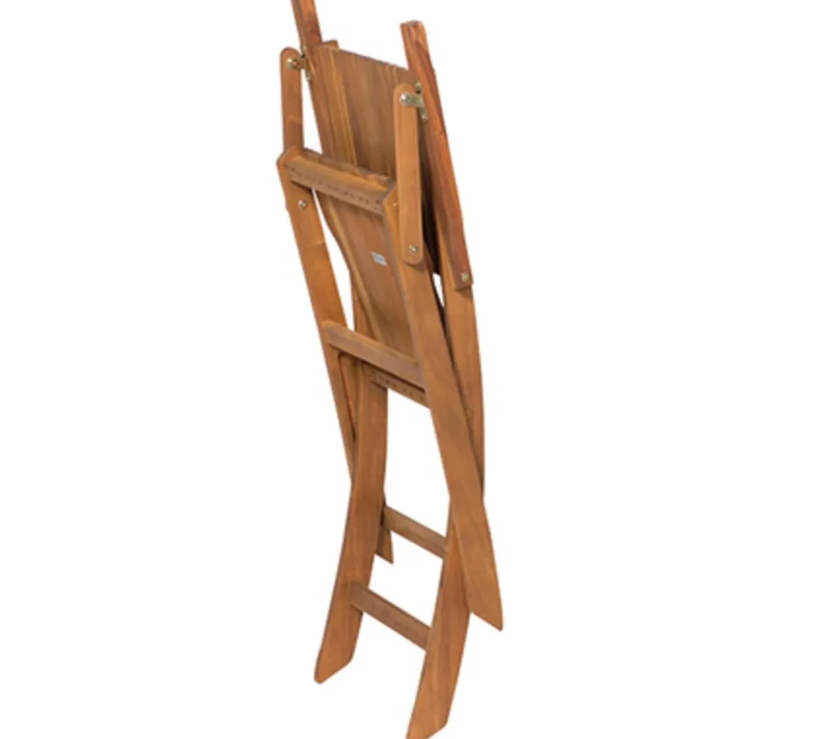Siena Garden Klappstuhl Falun, mit Armlehnen, ca. B57,5/H50/T88 cm