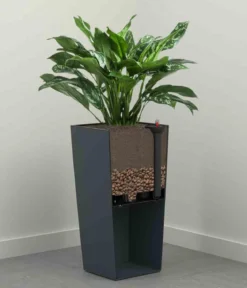 Siena Garden Kunststoff-Säule ECO Nizza, konisch, ca. B30/H57/T30 cm