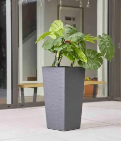 Siena Garden Kunststoff-Säule ECO Nizza, konisch, ca. B30/H57/T30 cm