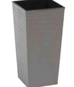 Siena Garden Kunststoff-Topf ECO Nizza, konisch, ca. B25/H46,5/T25 cm