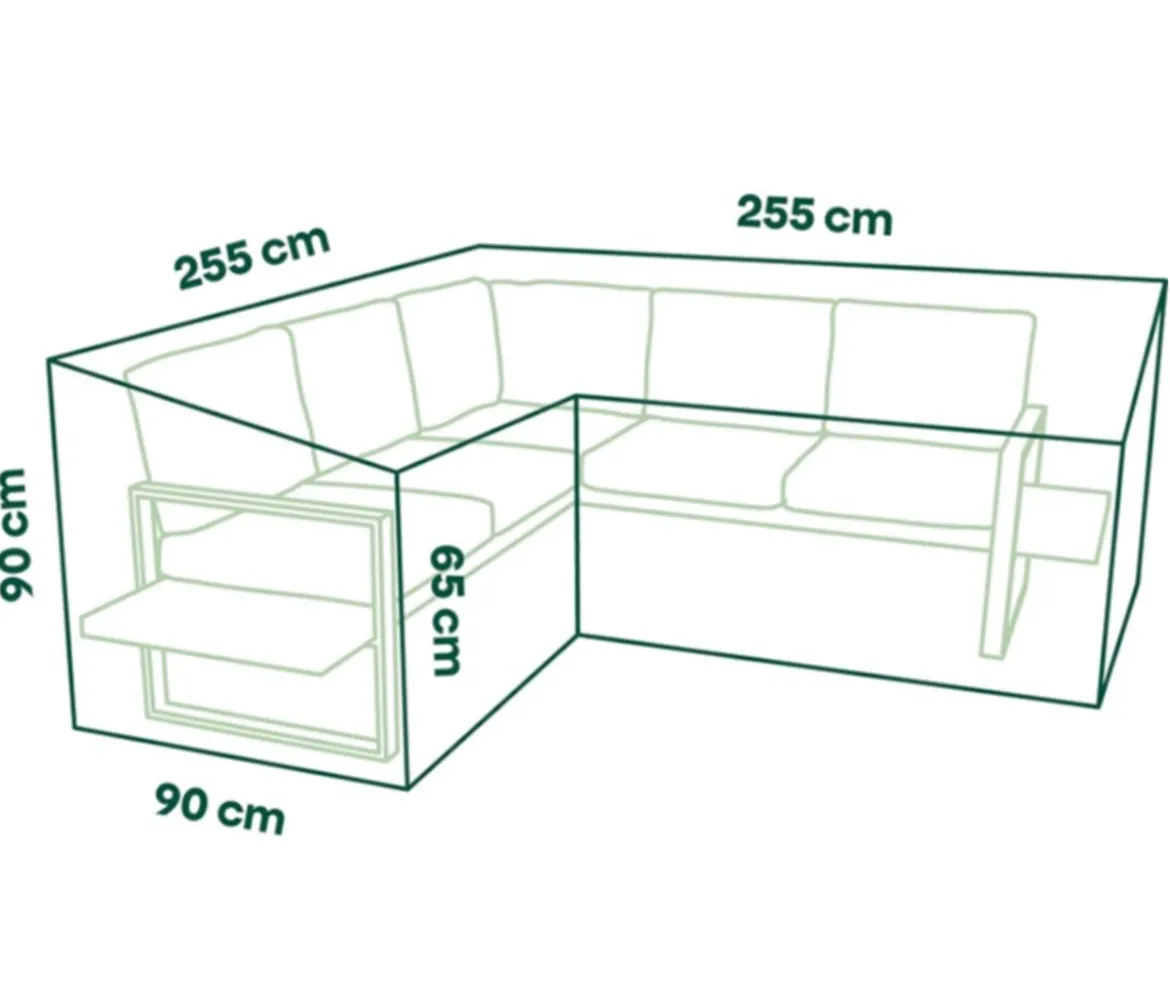 Siena Garden Loungehülle, ca. B90/H255/T65 cm
