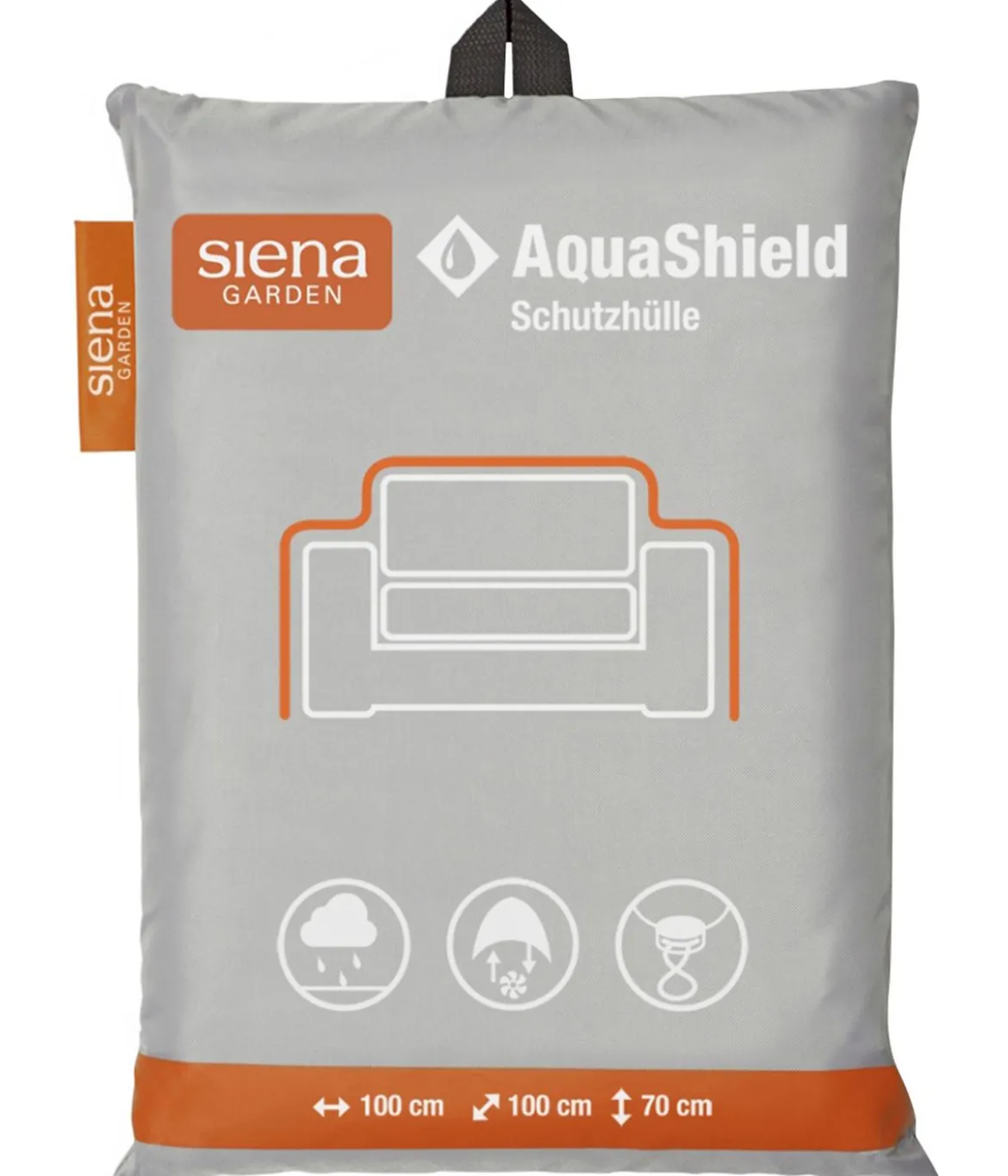 Siena Garden Loungesesselhülle AquaShield, ca. B100/H70/T100 cm
