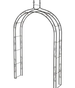 Siena Garden Metall-Rosenbogen Oxford, ca. B150/H250/T36 cm
