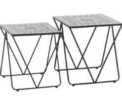 Siena Garden Mosaikbeistelltisch-Set Como, 2-teilig