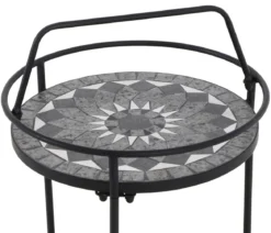 Siena Garden Mosaikbeistelltisch Como, ca. Ø41/H74 cm