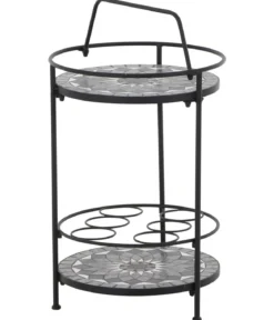 Siena Garden Mosaikbeistelltisch Como, ca. Ø41/H74 cm