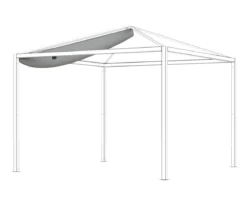 Siena Garden Schattenmanufaktur® Pergola Schutzhülle Comuna