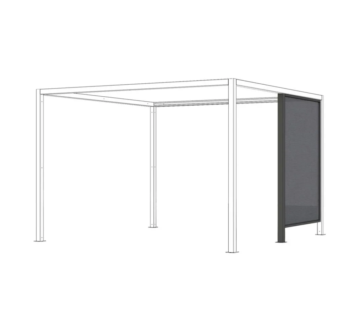 Siena Garden Schattenmanufaktur® Blende Ranotex für Pergola