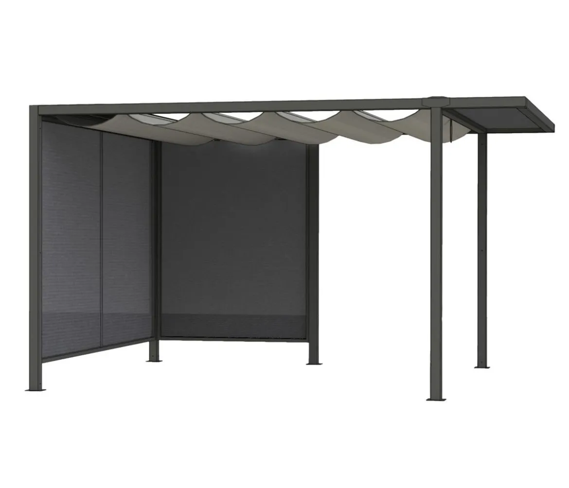 Siena Garden Schattenmanufaktur® Blende Ranotex für Pergola